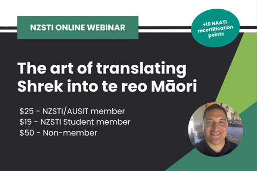 The art of translating Shrek into te reo Māori