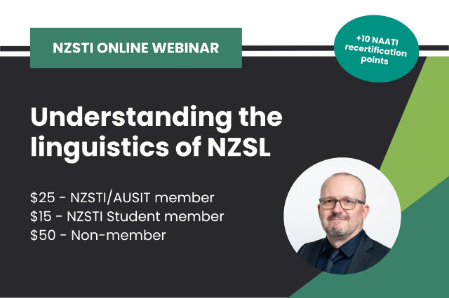 Understanding the linguistics of NZSL