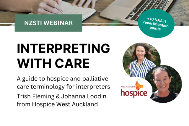 Interpreting with care - A guide to hospice and palliative  terminology