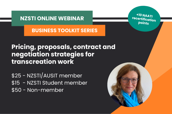 Pricing, proposals, contract and negotiation strategies for transcreation work