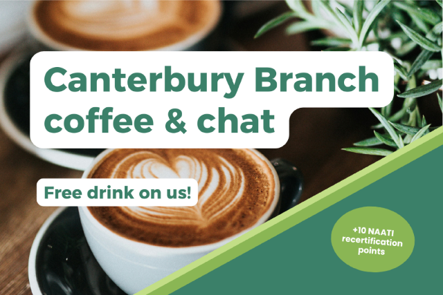 Canterbury Branch coffee and chat