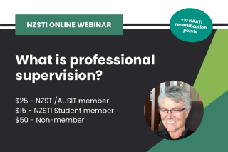 What is professional supervision?