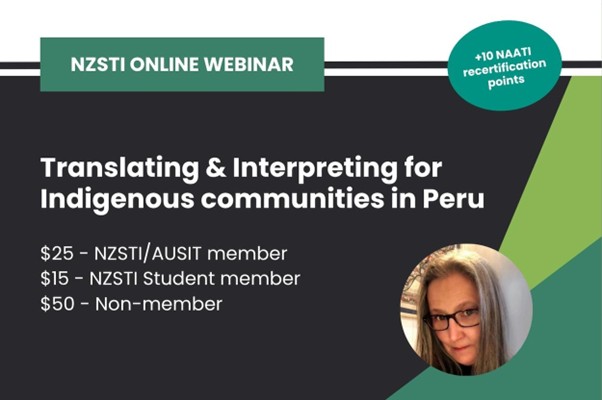 Translating and Interpreting for Indigenous communities in Peru