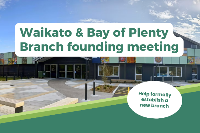 Waikato and Bay of Plenty Branch founding meeting